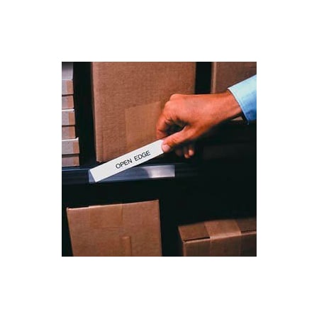 Aigner Index Label Holder, Economy Strips, 1" x 3", Clear (50 pcs/pkg) OE1003